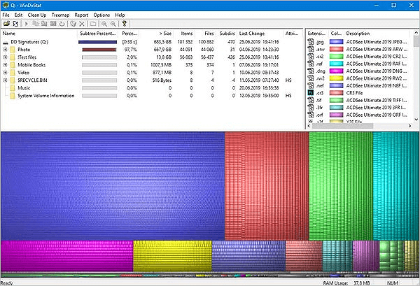 windirstat software interface